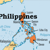 Bản đồ đất nước Philippines
